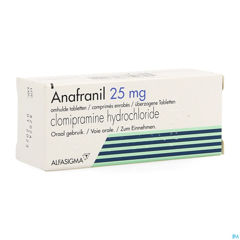 Anafranil drag   30 x 25 mg