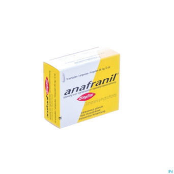 Anafranil amp inj 10 x 25mg/2 ml