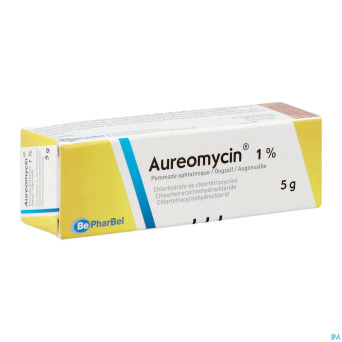 Aureomycine ung opht  1 x 5 g  1%