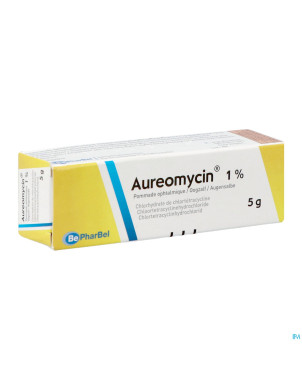 Aureomycine ung opht  1 x 5 g  1%