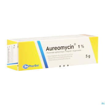Aureomycine ung opht  1 x 5 g  1%