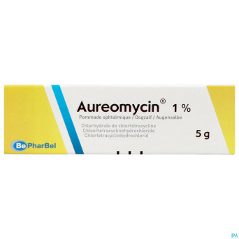 Aureomycine ung opht  1 x 5 g  1%