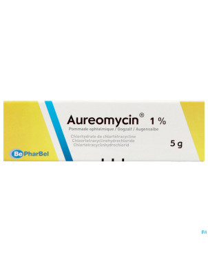 Aureomycine ung opht  1 x 5 g  1%