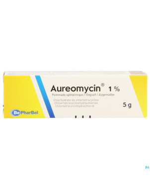 Aureomycine ung opht  1 x 5 g  1%