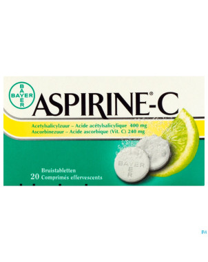 Aspirine c eff. comp. 20