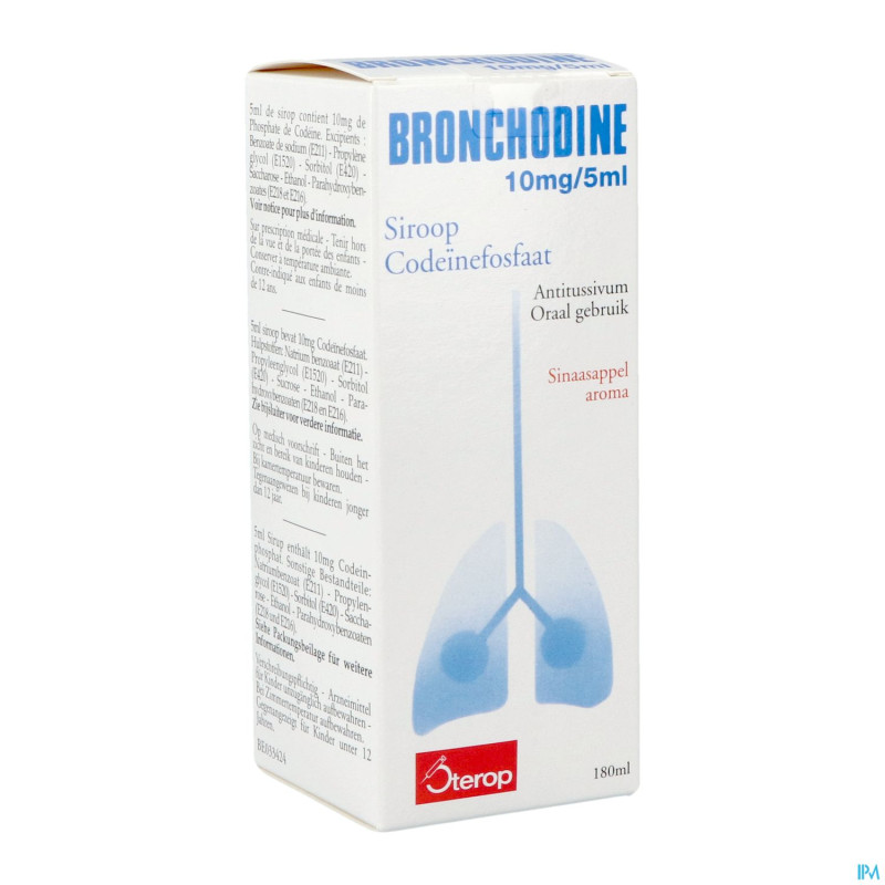 Bronchodine sir. 180 ml