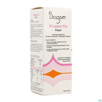 Biogam cu    fl 60ml