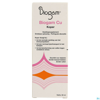 Biogam cu    fl 60ml