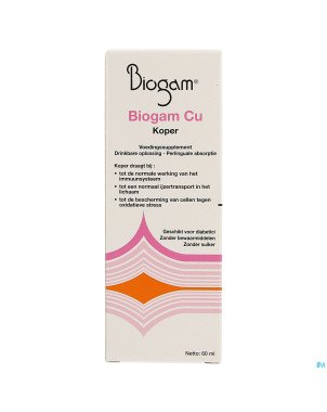 Biogam cu    fl 60ml