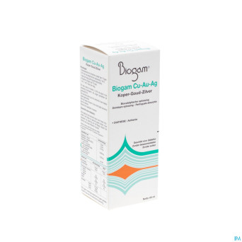 Biogam cu-au-ag    fl 60ml