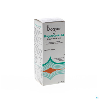 Biogam cu-au-ag    fl 60ml