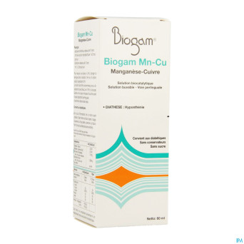 Biogam mn-cu    fl 60ml