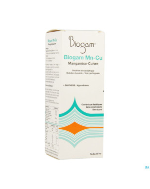 Biogam mn-cu    fl 60ml