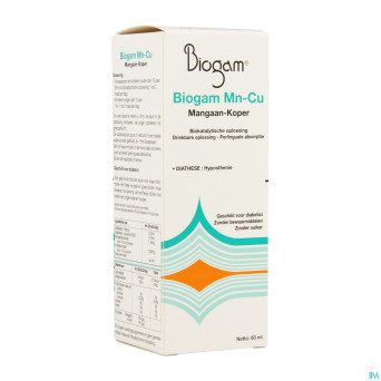 Biogam mn-cu    fl 60ml