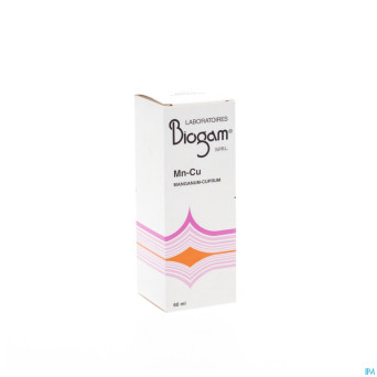 Biogam mn-cu    fl 60ml