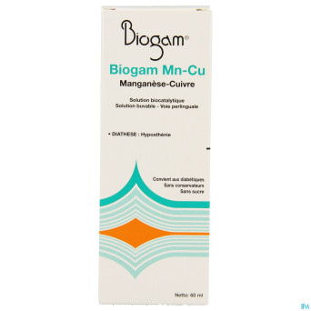 Biogam mn-cu    fl 60ml