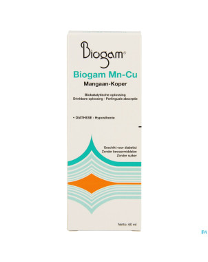 Biogam mn-cu    fl 60ml