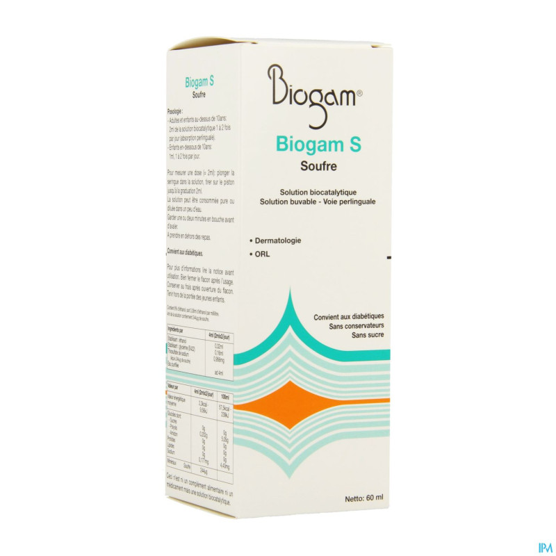 Biogam s    fl 60ml
