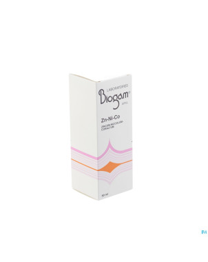 Biogam zn-ni-co    fl 60ml