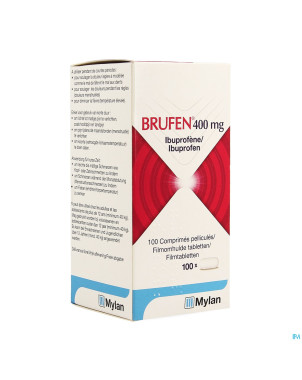 Brufen 400 mg comp pell tabl 100 x 400 mg