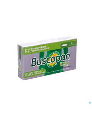 Buscopan supp   6 x 10 mg