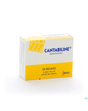 Cantabiline gel. s/blister 30x200mg