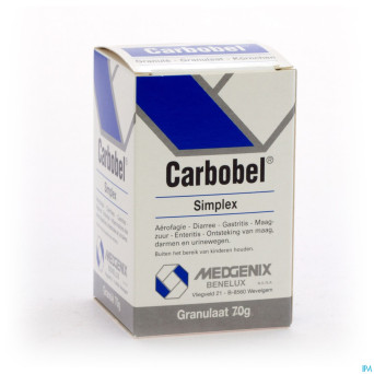 Carbobel simplex gran 70g cfr 3235504