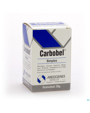 Carbobel simplex gran 70g cfr 3235504