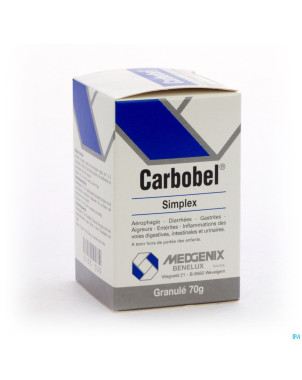 Carbobel simplex gran 70g cfr 3235504