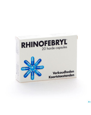 Rhinofebryl caps 20