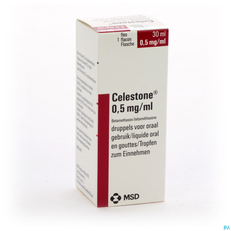 Celestone gutt 1 x 30 ml  0,5mg/1ml