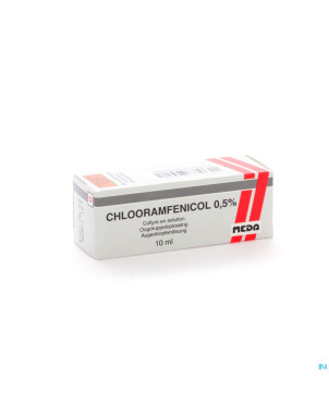 Meda pharma chloramphen gutt opht 10ml 0,5%
