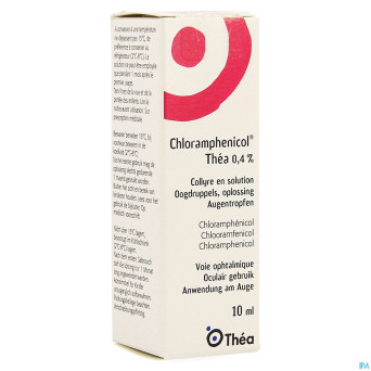 Chloramphenicol thea 0,4% collyre 10ml