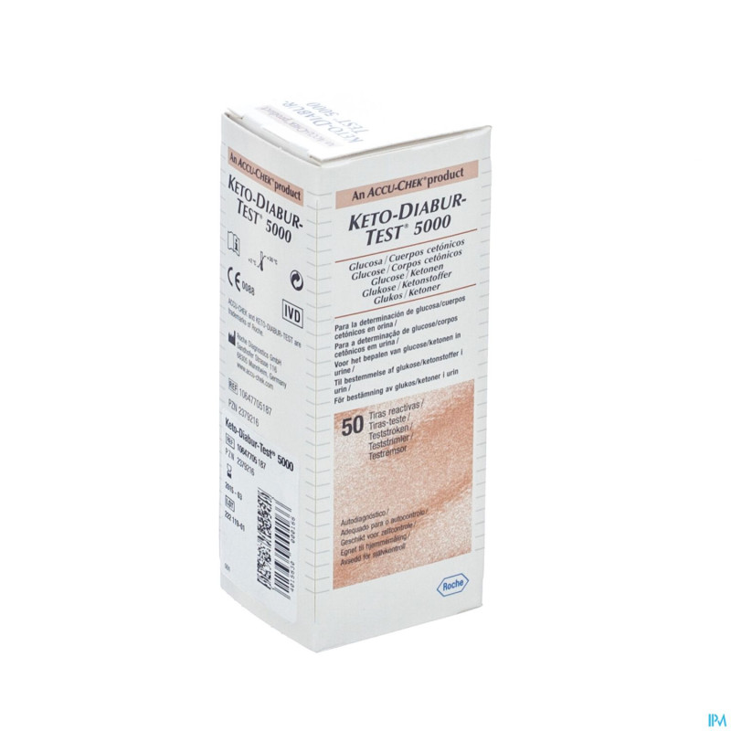 Keto-diabur-test 5000    strips  50 10647705187