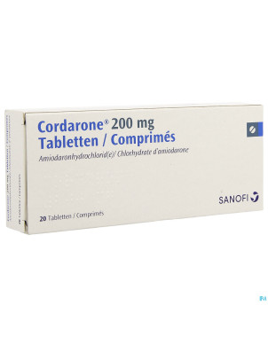Cordarone comp  20 x 200 mg