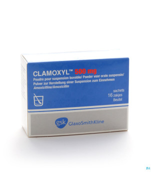 Clamoxyl pulv 16 x 500 mg