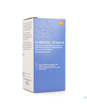 Clamoxyl sir 1 x 80 ml 125mg/5ml