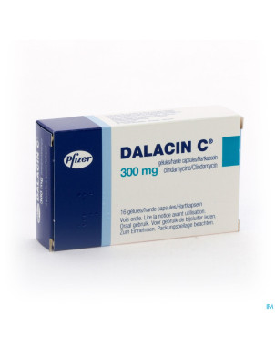 Dalacin c caps  16 x 300 mg