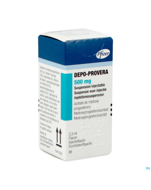 Depo-provera 500 vial 1x500mg/3,3ml