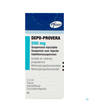Depo-provera 500 vial 1x500mg/3,3ml