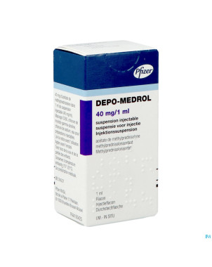 Depo-medrol vial 1 x 40 mg/1 ml