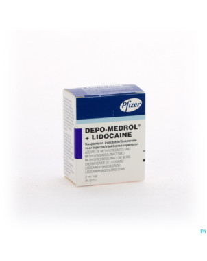 Depo-medrol lidoc 80mg vial 40mg/ml  1 x 2 ml