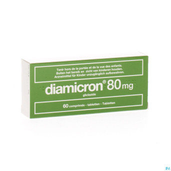 Diamicron comp  60 x 80 mg