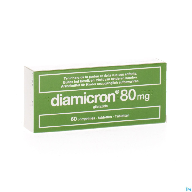 Diamicron comp  60 x 80 mg