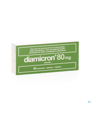 Diamicron comp  60 x 80 mg
