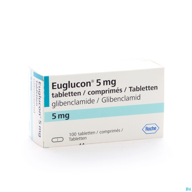 Euglucon comp  100 x  5 mg