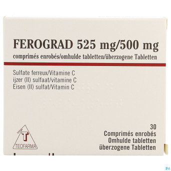 Ferograd 500 comp 30x525mg