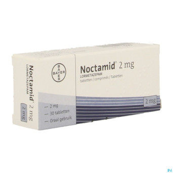 Noctamid 2 mg comp 30 x 2 mg