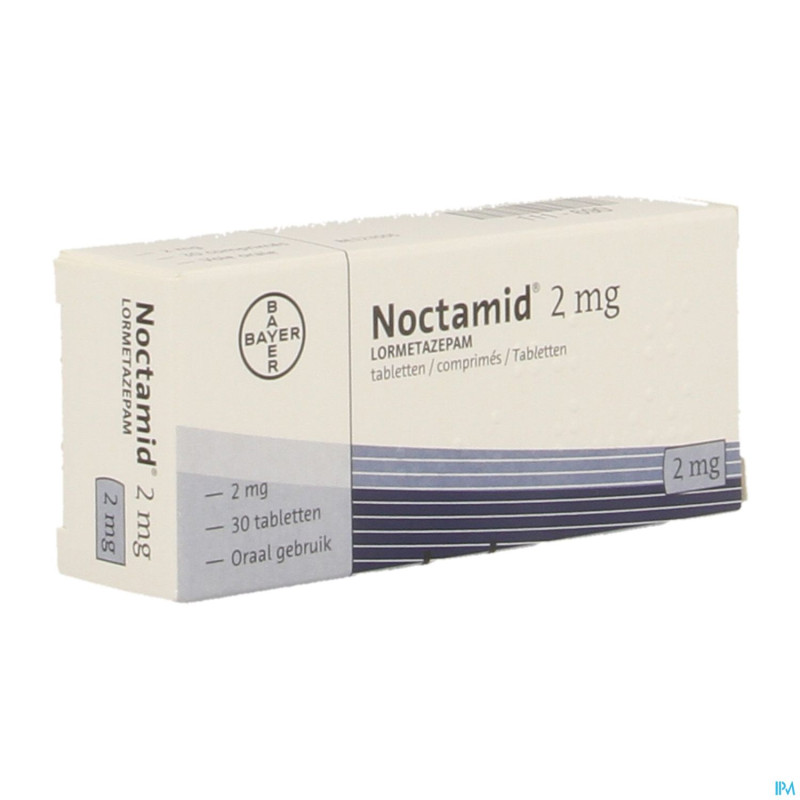 Noctamid 2 mg comp 30 x 2 mg