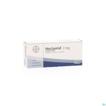 Noctamid 2 mg comp 30 x 2 mg